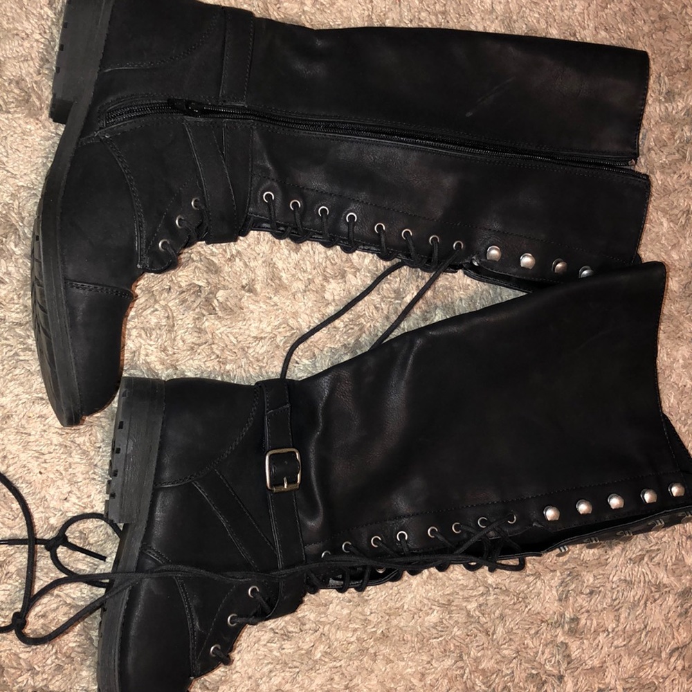 High calf boots